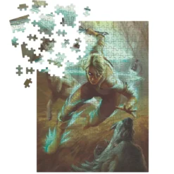 Witcher - Ciri vs. The Wolves Puzzle