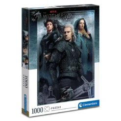 Witcher - Ciri, Yennefer & Geralt Puzzle 1000 Teile