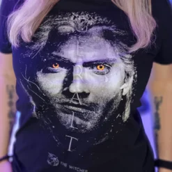 Witcher - Geralt Portrait T-Shirt schwarz