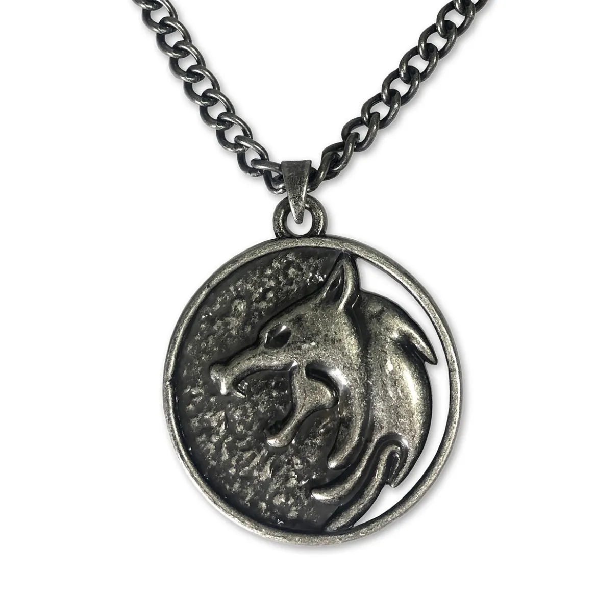 Witcher - Geralt Wolf Medaillon Kette