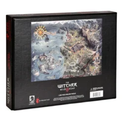 Witcher - Karte der Nördlichen Königreiche Puzzle