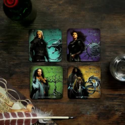 Witcher - Legendary Untersetzer 4er Set