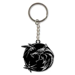 Witcher - Wolf Logo Schlüsselanhänger