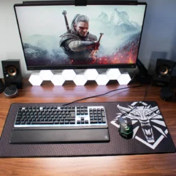 Witcher - Wolf Medaillon XL Mousepad