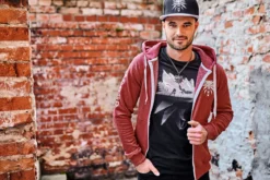 Witcher - Wolf Silhouette T-Shirt schwarz