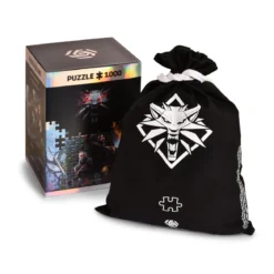 Witcher - Yennefer Puzzle mit Logo Stoffbeutel