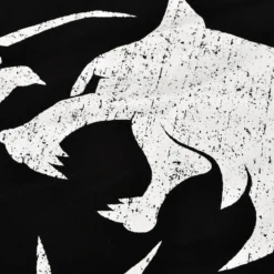 Wolf Emblem Sportbag für Witcher Fans schwarz