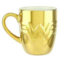 Wonder Woman - Logo Tasse goldfarben