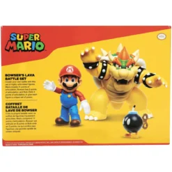 World of Nintendo Actionfiguren 3er-Pack Mario vs. Bowser