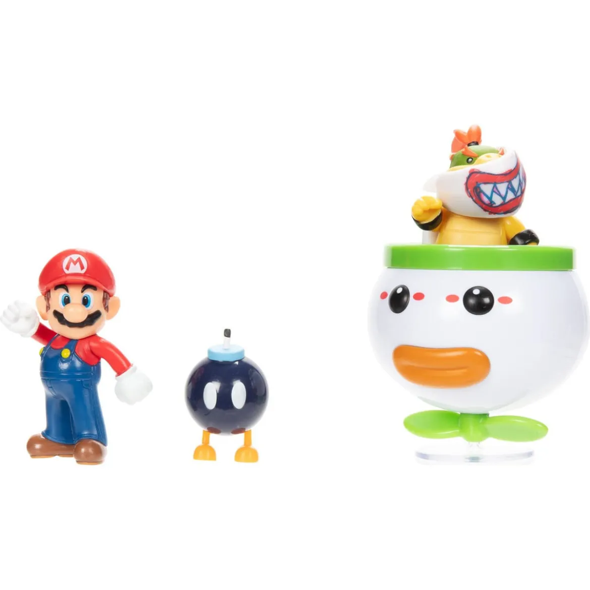 World of Nintendo Minifiguren 2er-Pack Mario and Bowser Jr.