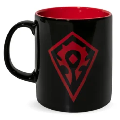 World of Warcraft - For the Horde Tasse schwarz-rot