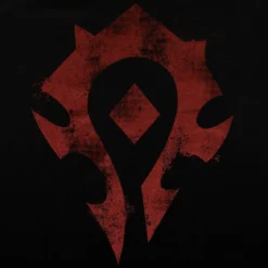 World of Warcraft - Horde Spray Logo T-Shirt schwarz