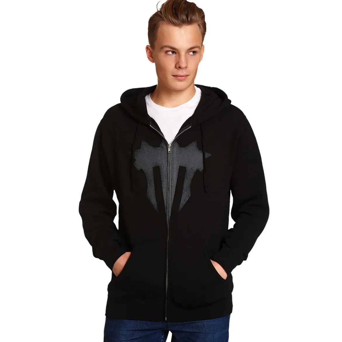 World of Warcraft - Iron Horde Logo Kappu-Jacke schwarz