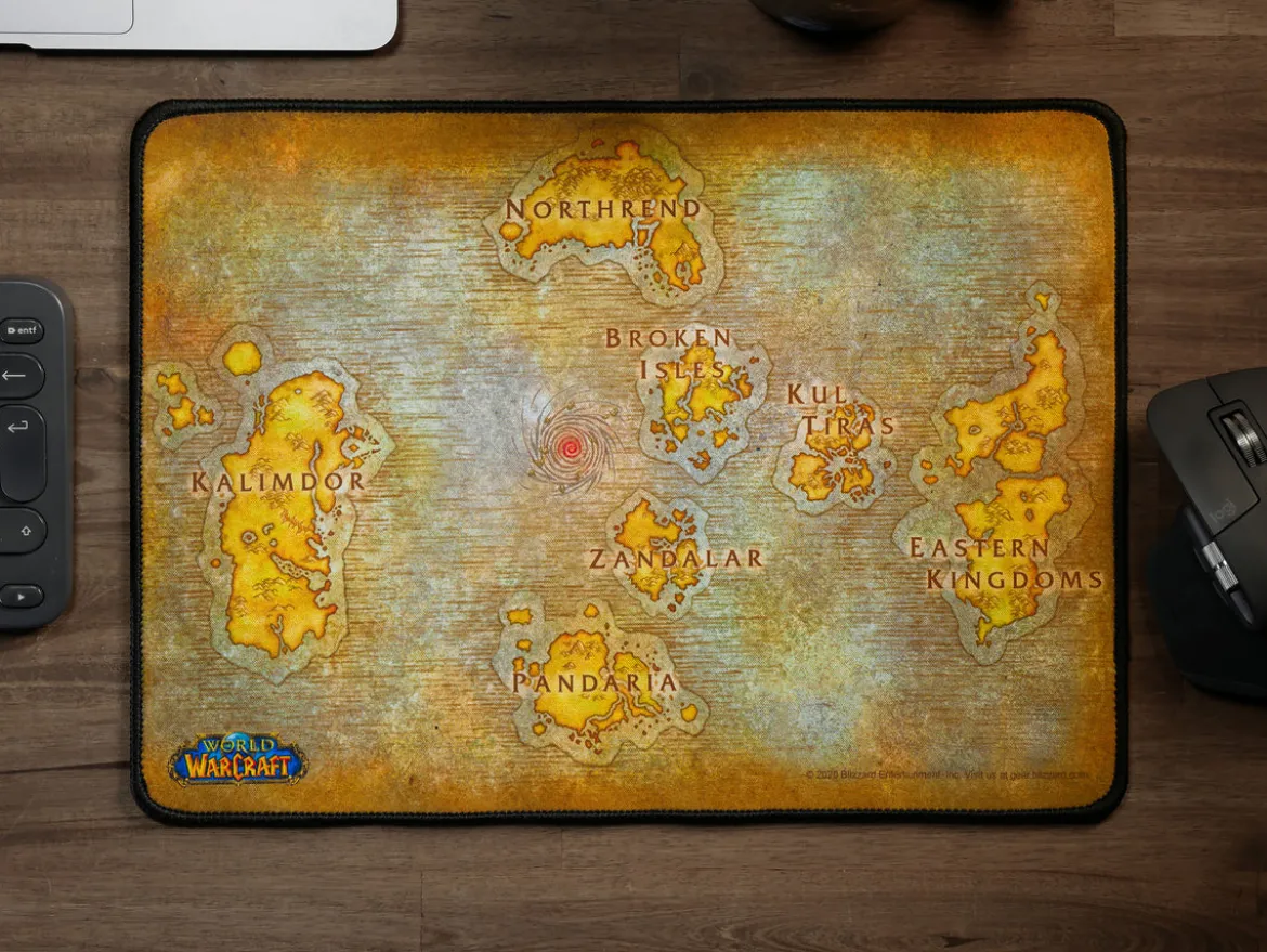 World of Warcraft - Map Mousepad