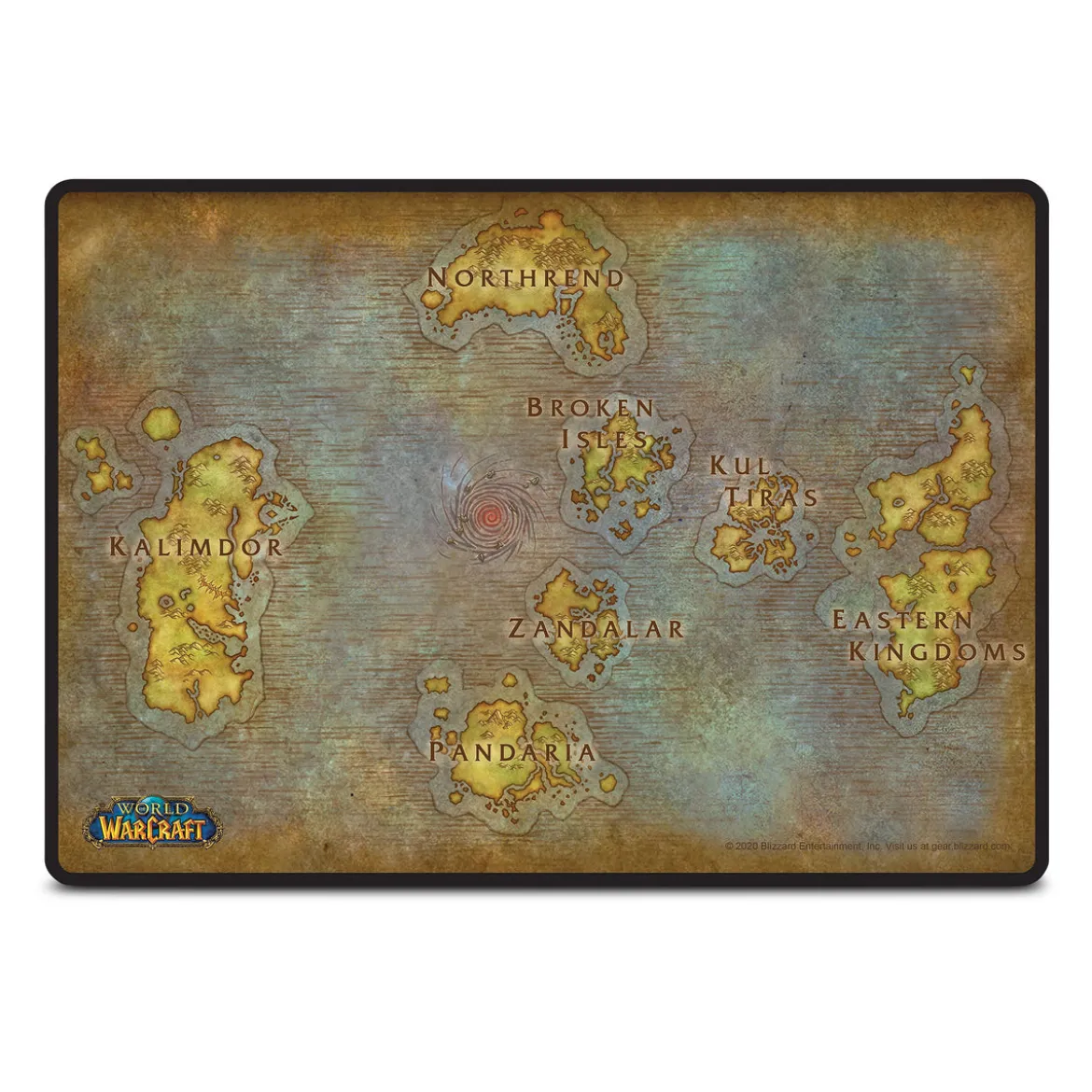 World of Warcraft - Map Mousepad