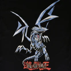 Yu-Gi-Oh! - Blue-Eyes White Dragon T-Shirt schwarz