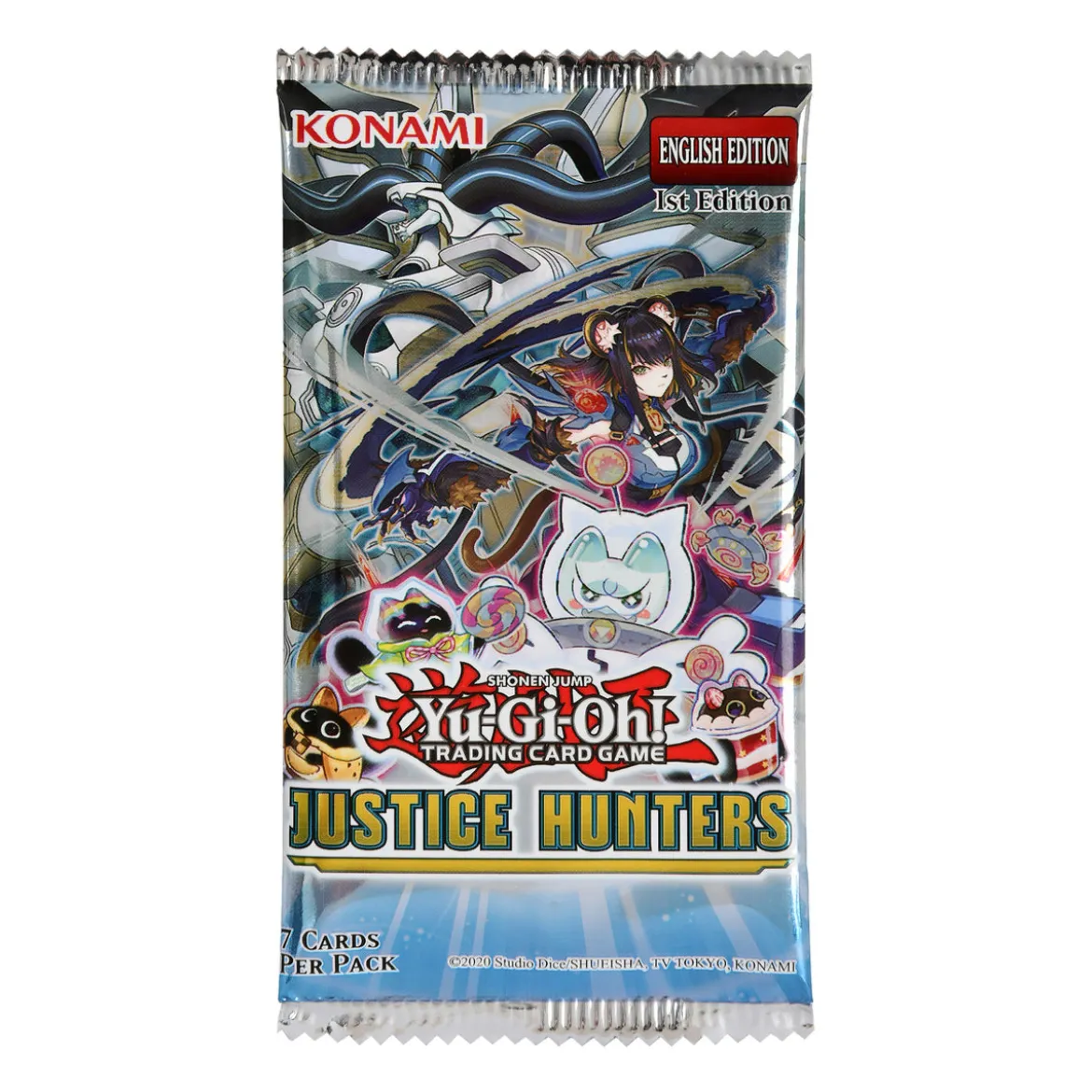 Yu-Gi-Oh! - Justice Hunters Sammelkarten Booster englische Version