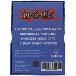 Yu-Gi-Oh! Replik Karte Blue Eyes Toon Dragon Limited Edition