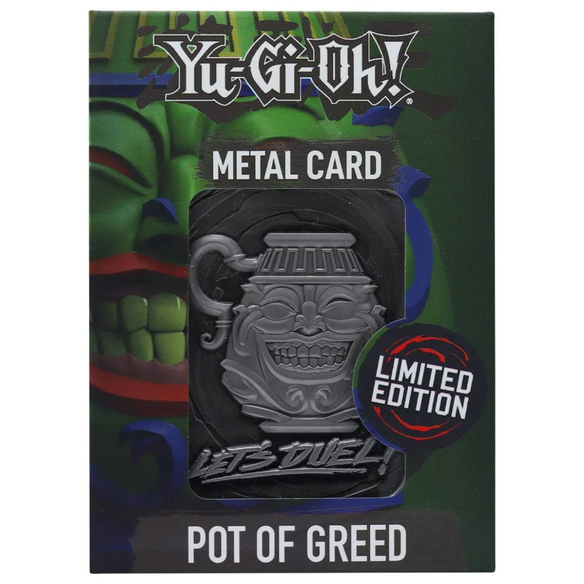 Yu-Gi-Oh! Replik Karte Pot of Greed Limited Edition