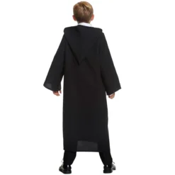 Zauberer Kinder Kostüm Robe mit Kapuze für Harry Potter Fans