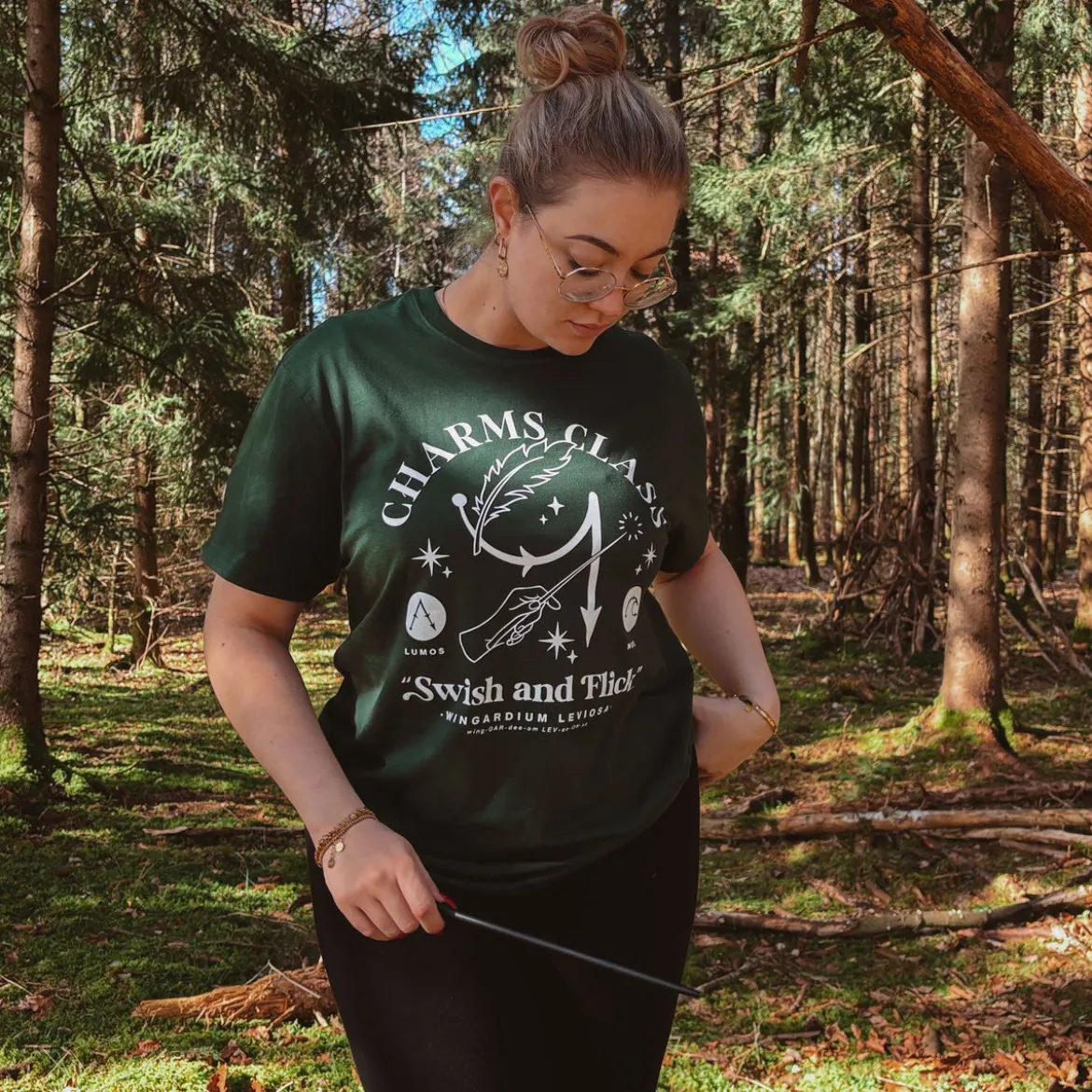 Zauberkunst Hogwarts T-Shirt grün - Harry Potter