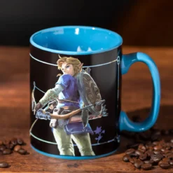 Zelda - Breath of the Wild Thermoeffekt Tasse