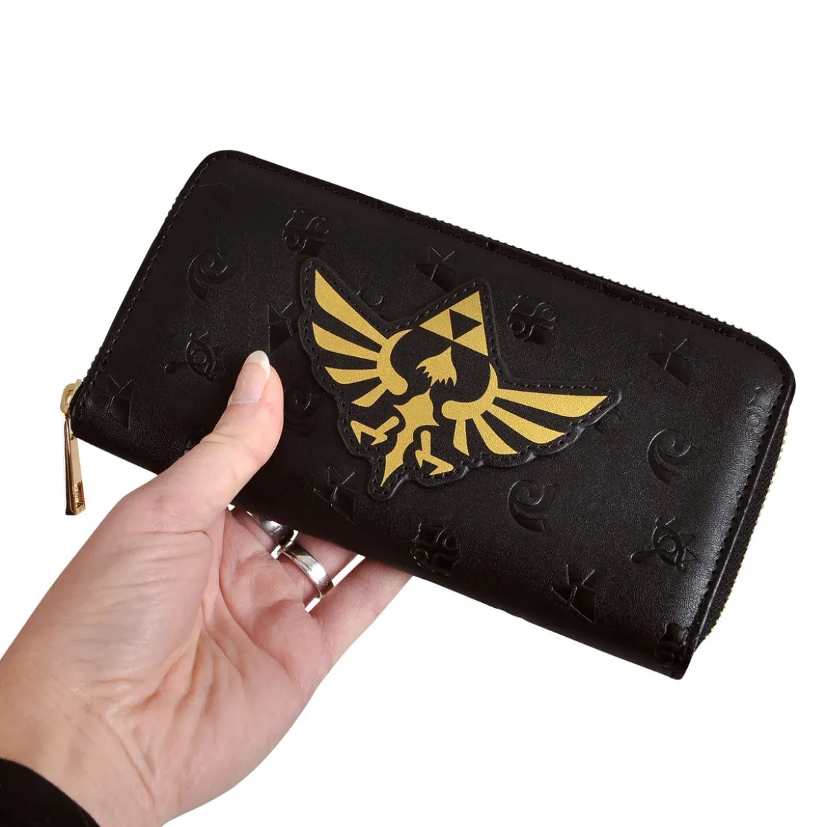 Zelda - Hyrule Symbols Geldbörse schwarz