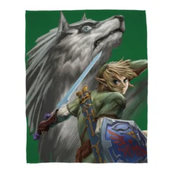Zelda - Link Flauschdecke