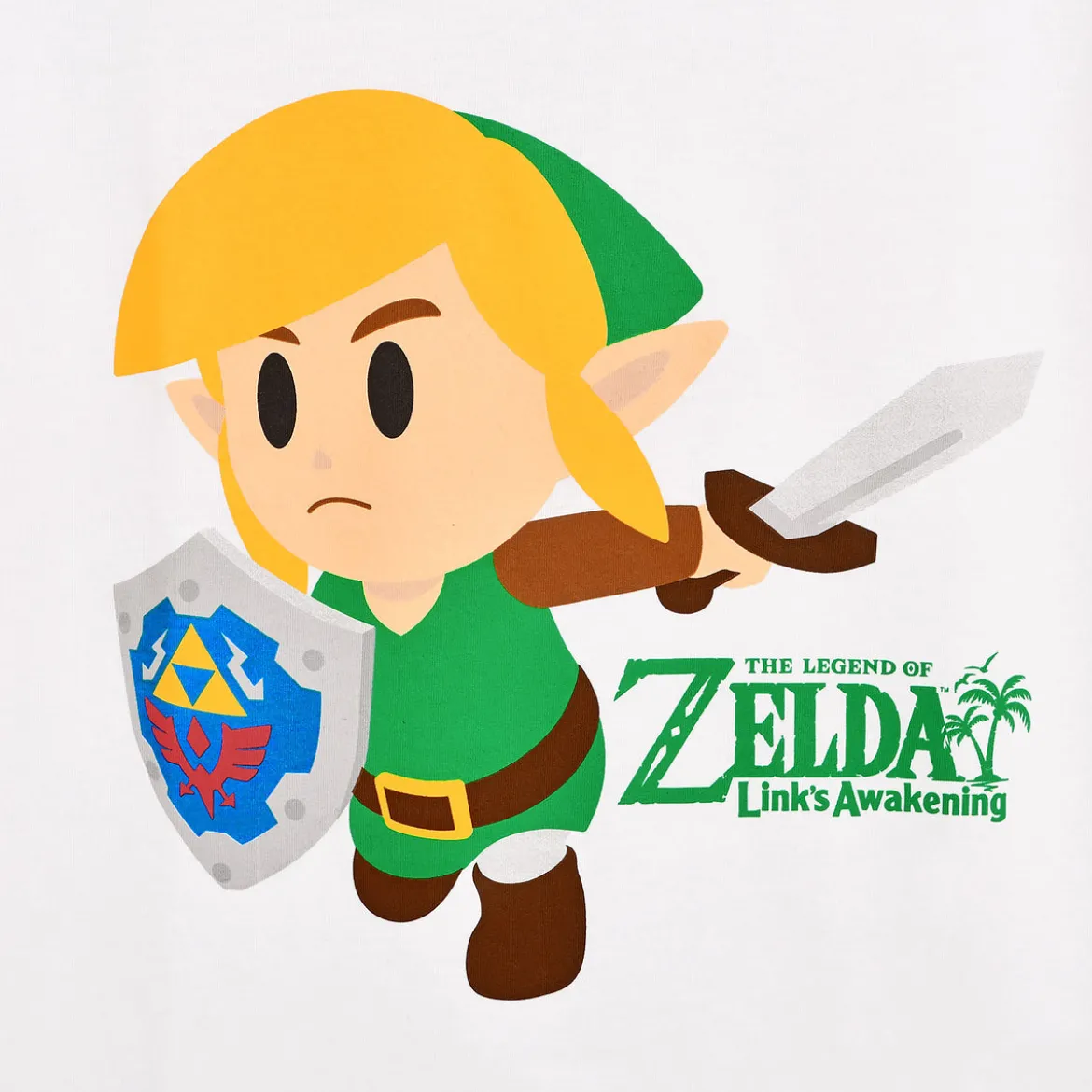 Zelda - Link's Awakening T-Shirt weiß