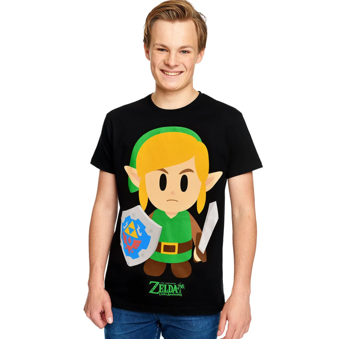 Zelda - Link's Awakening T-Shirt schwarz