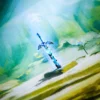 Zelda - Masterschwert Wandbild mit Licht