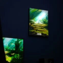 Zelda - Masterschwert Wandbild mit Licht