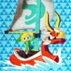 Zelda - The Wind Waker Toon Link Badetuch