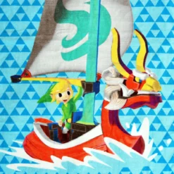 Zelda - The Wind Waker Toon Link Badetuch