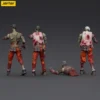 Zombie Dark Source Actionfiguren 4er-Pack Mechanic Team 8 cm