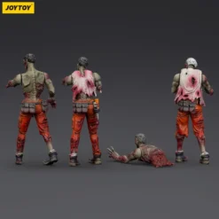 Zombie Dark Source Actionfiguren 4er-Pack Mechanic Team 8 cm