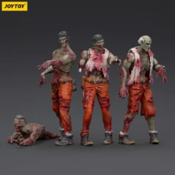 Zombie Dark Source Actionfiguren 4er-Pack Mechanic Team 8 cm