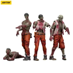 Zombie Dark Source Actionfiguren 4er-Pack Mechanic Team 8 cm