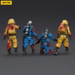 Zombie Dark Source Actionfiguren 4er-Pack Biochemical Lab Team 8 cm