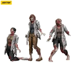 Zombie Dark Source Actionfiguren 3er-Pack Scientists (Female) 8 cm