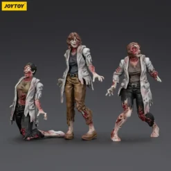 Zombie Dark Source Actionfiguren 3er-Pack Scientists (Female) 8 cm