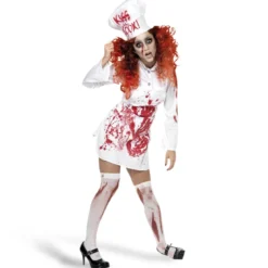 Zombie Köchin Kostüm Damen