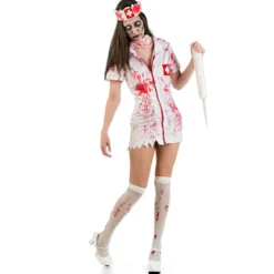 Zombie Krankenschwester Horror Kostüm