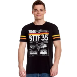 Zurück in die Zukunft - BTTF 35 T-Shirt schwarz