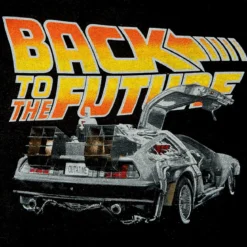 Zurück in die Zukunft - DeLorean Hoodie schwarz