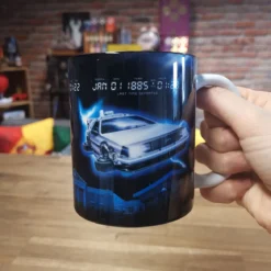 Zurück in die Zukunft - Delorean Tasse