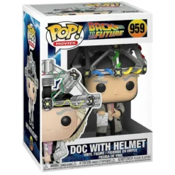 Zurück in die Zukunft - Doc Brown mit Helm Funko Pop Figur