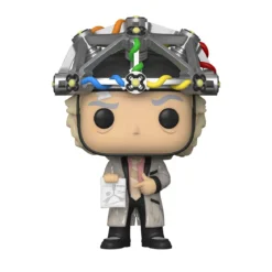 Zurück in die Zukunft - Doc Brown mit Helm Funko Pop Figur
