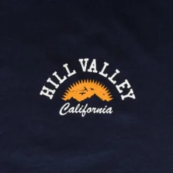 Zurück in die Zukunft - Hill Valley T-Shirt blau