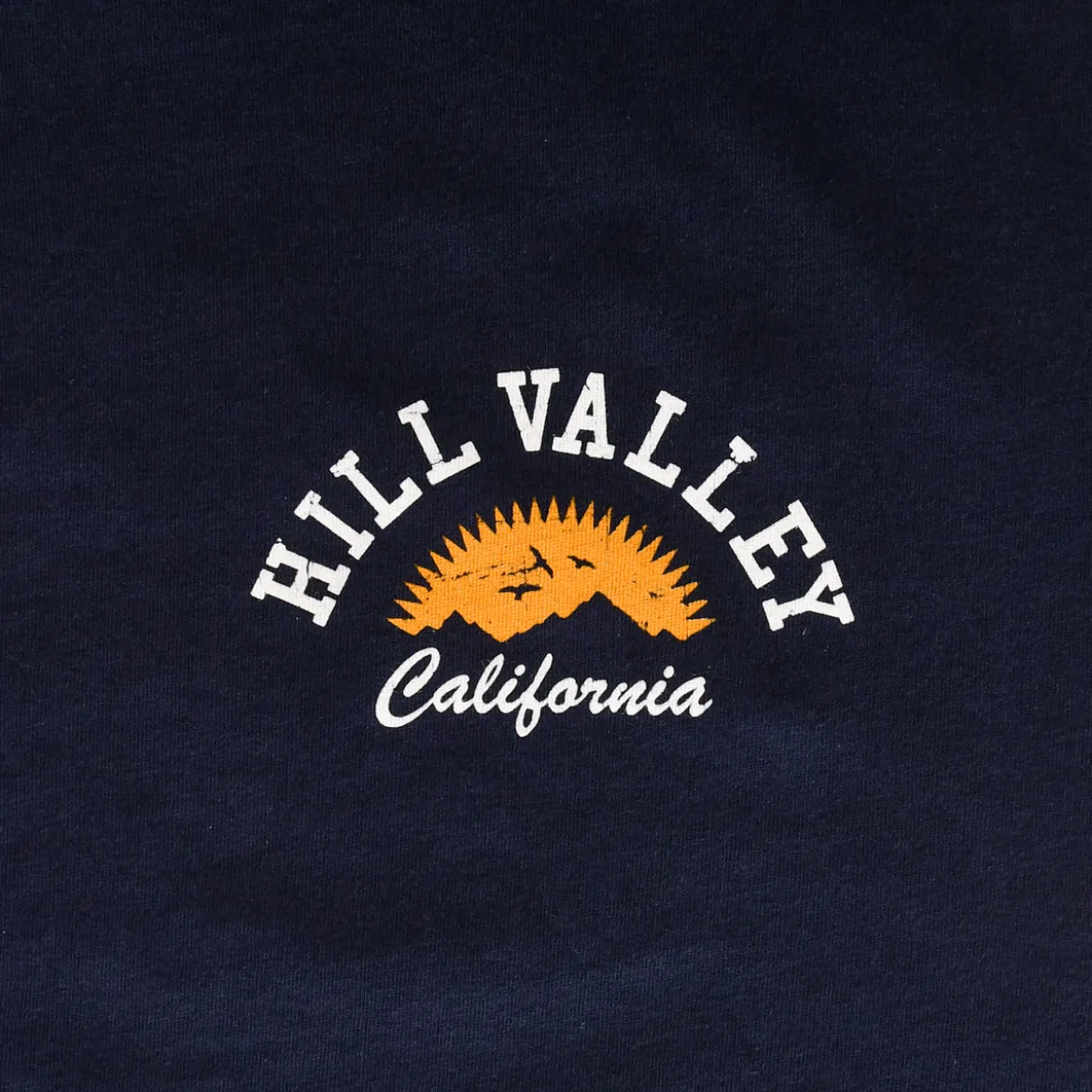 Zurück in die Zukunft - Hill Valley T-Shirt blau